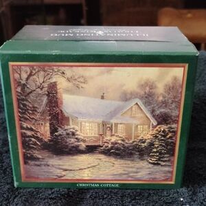Thomas Kinkade Christmas Cottage Illuminating Mug